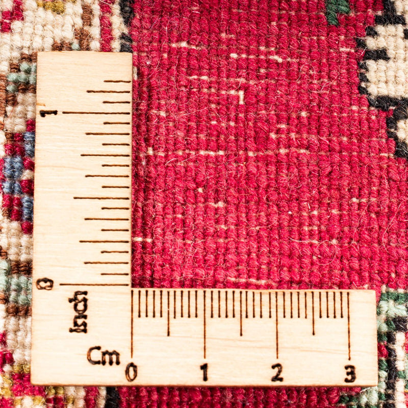 Alfombra de pasillo Alfombra persa - Ghom - 215 x 65 cm - rojo