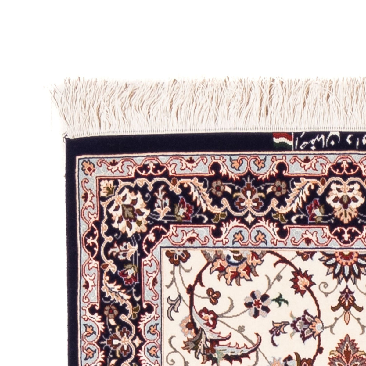 Alfombra de pasillo Alfombra Persa - Isfahan - Prima - 199 x 64 cm - rojo