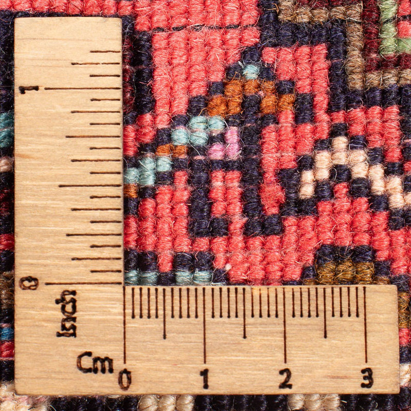 Alfombra persa - Nómada - 138 x 90 cm - rojo claro