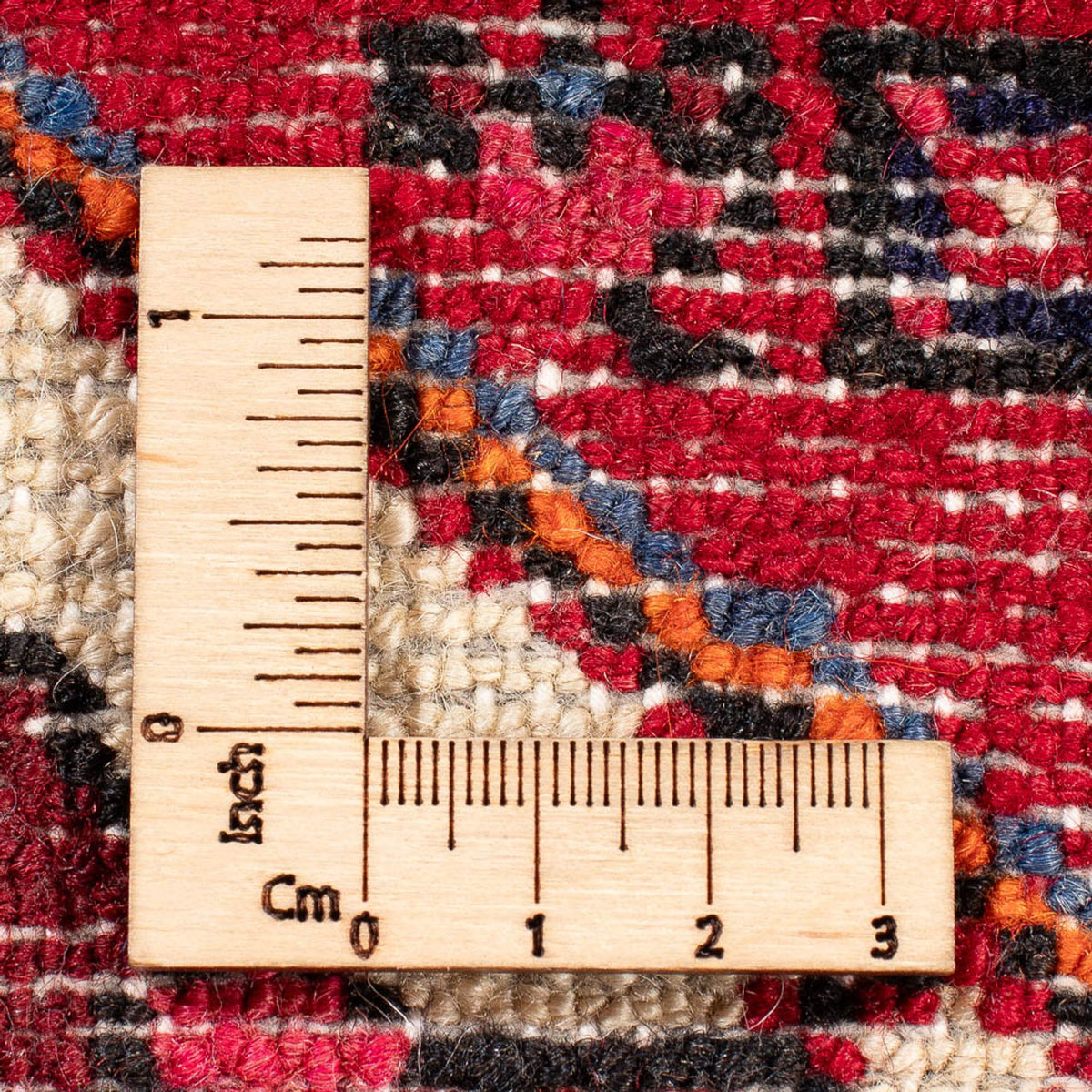 Alfombra de pasillo Alfombra persa - Nómada - 392 x 77 cm - rojo