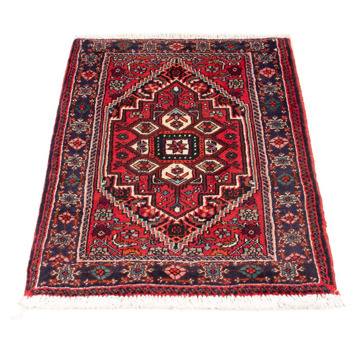Alfombra persa - Nómada - 88 x 48 cm - rojo