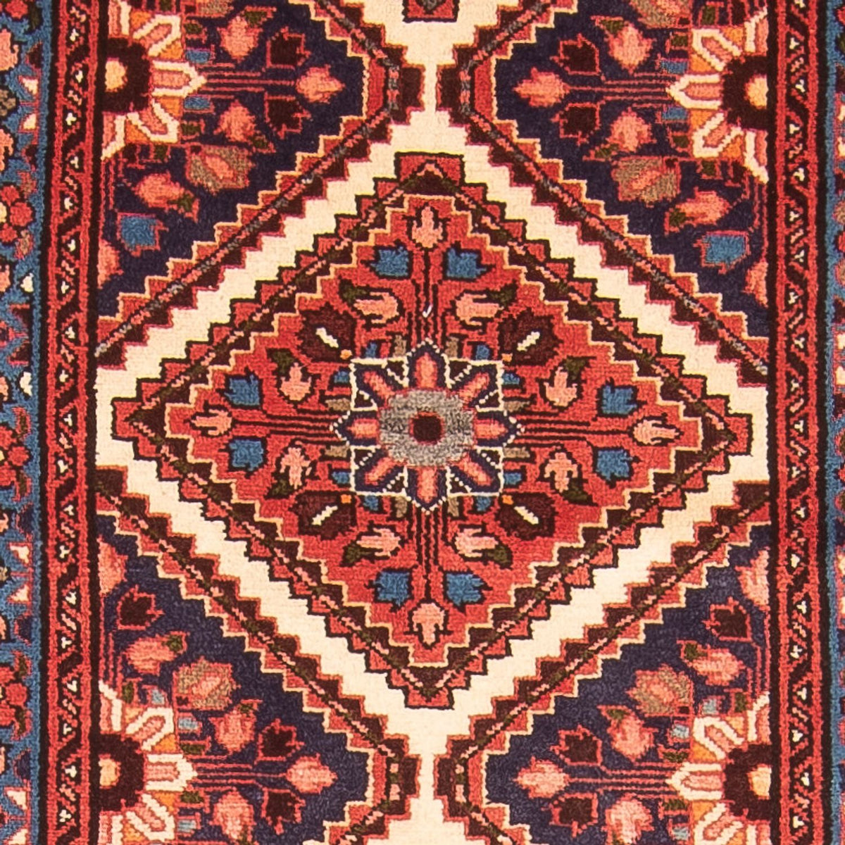 Alfombra de pasillo Alfombra persa - Nómada - 508 x 88 cm - rojo