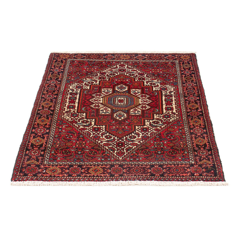 Alfombra persa - Nómada - 111 x 68 cm - rojo claro