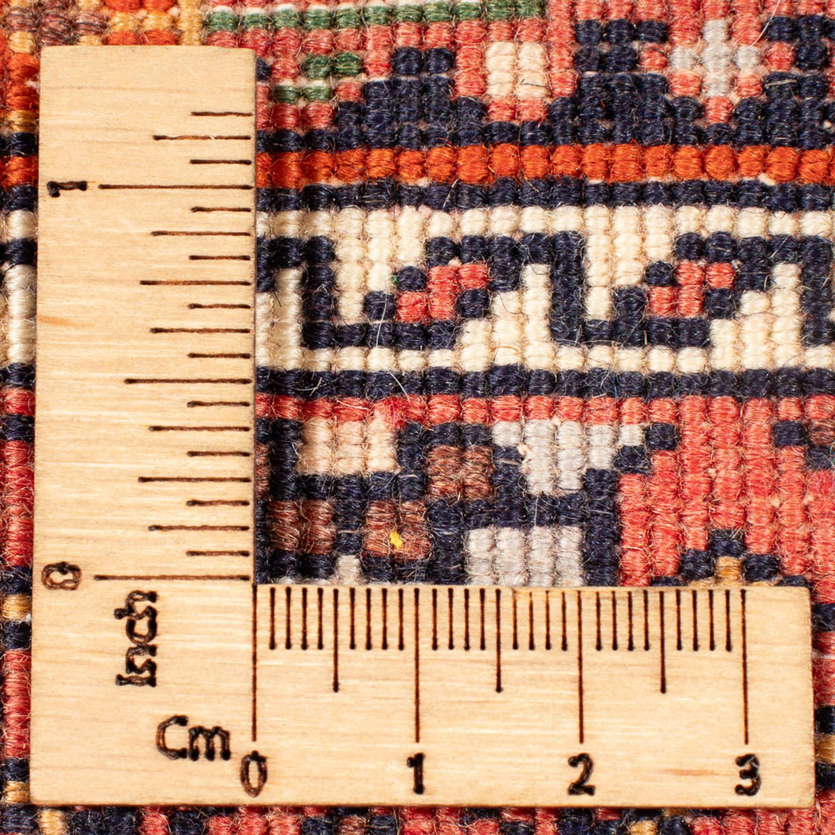 Alfombra persa - Nómada - 80 x 45 cm - crema