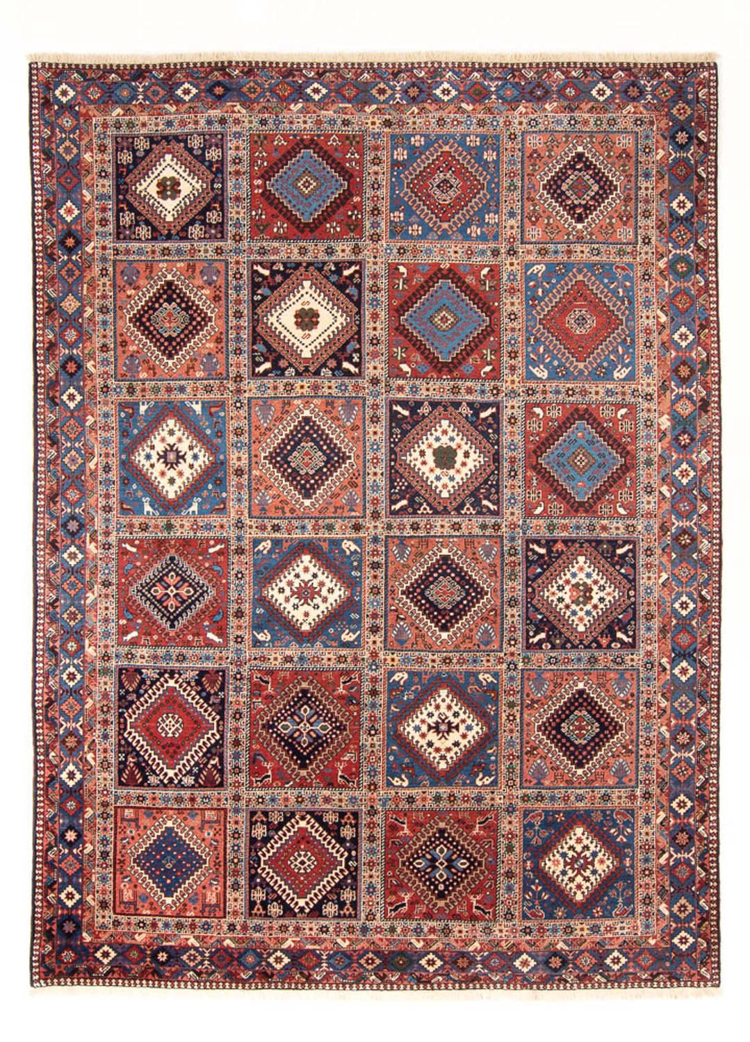 Alfombra persa - Nómada - 285 x 198 cm - multicolor