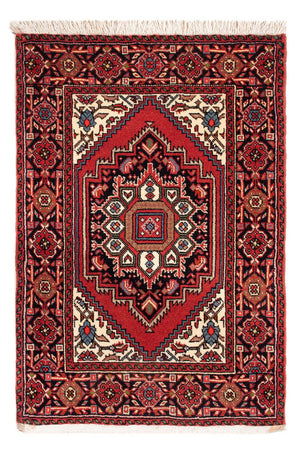 Alfombra persa - Nómada - 86 x 63 cm - rojo
