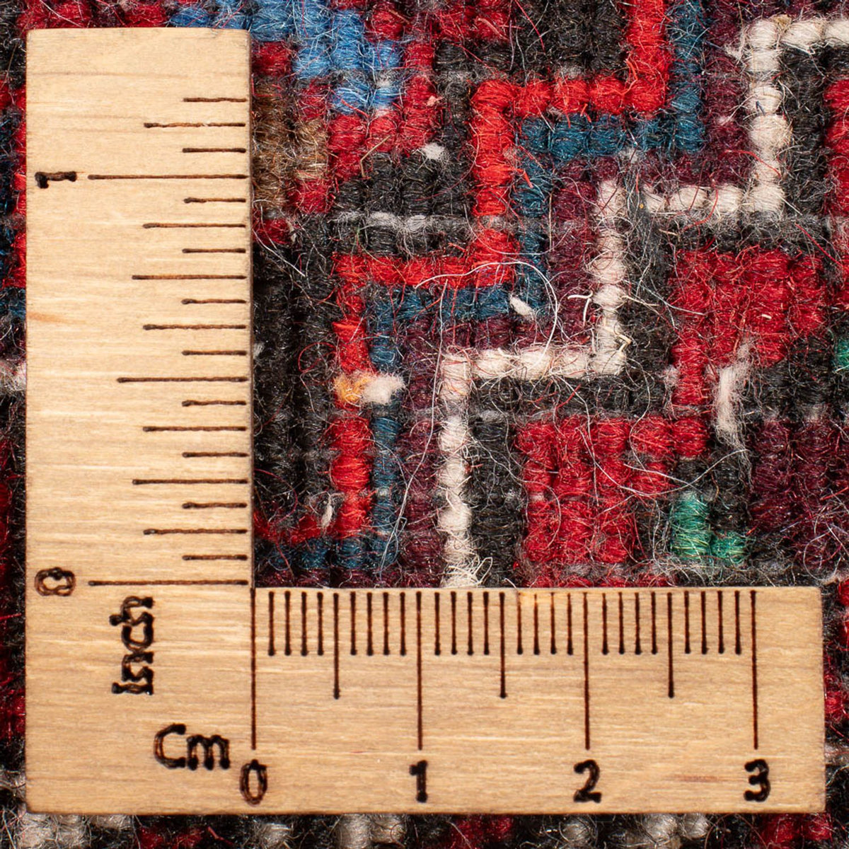 Alfombra persa - Nómada - 130 x 90 cm - rojo claro