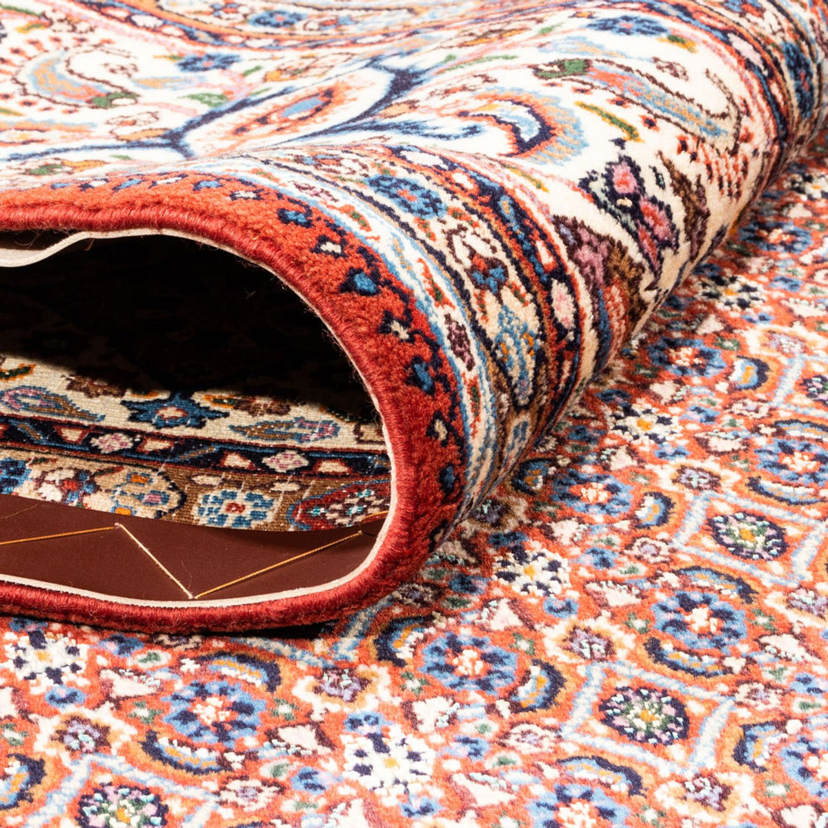 Alfombra persa - Clásica - 247 x 202 cm - rojo claro