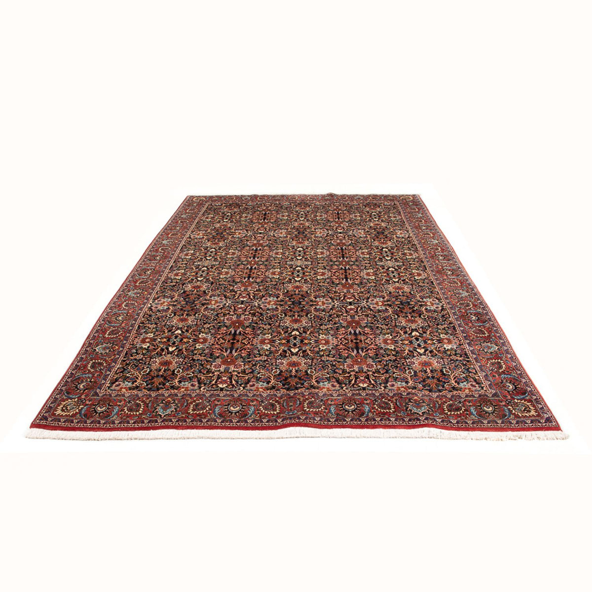 Alfombra persa - Bidjar - 305 x 200 cm - azul oscuro