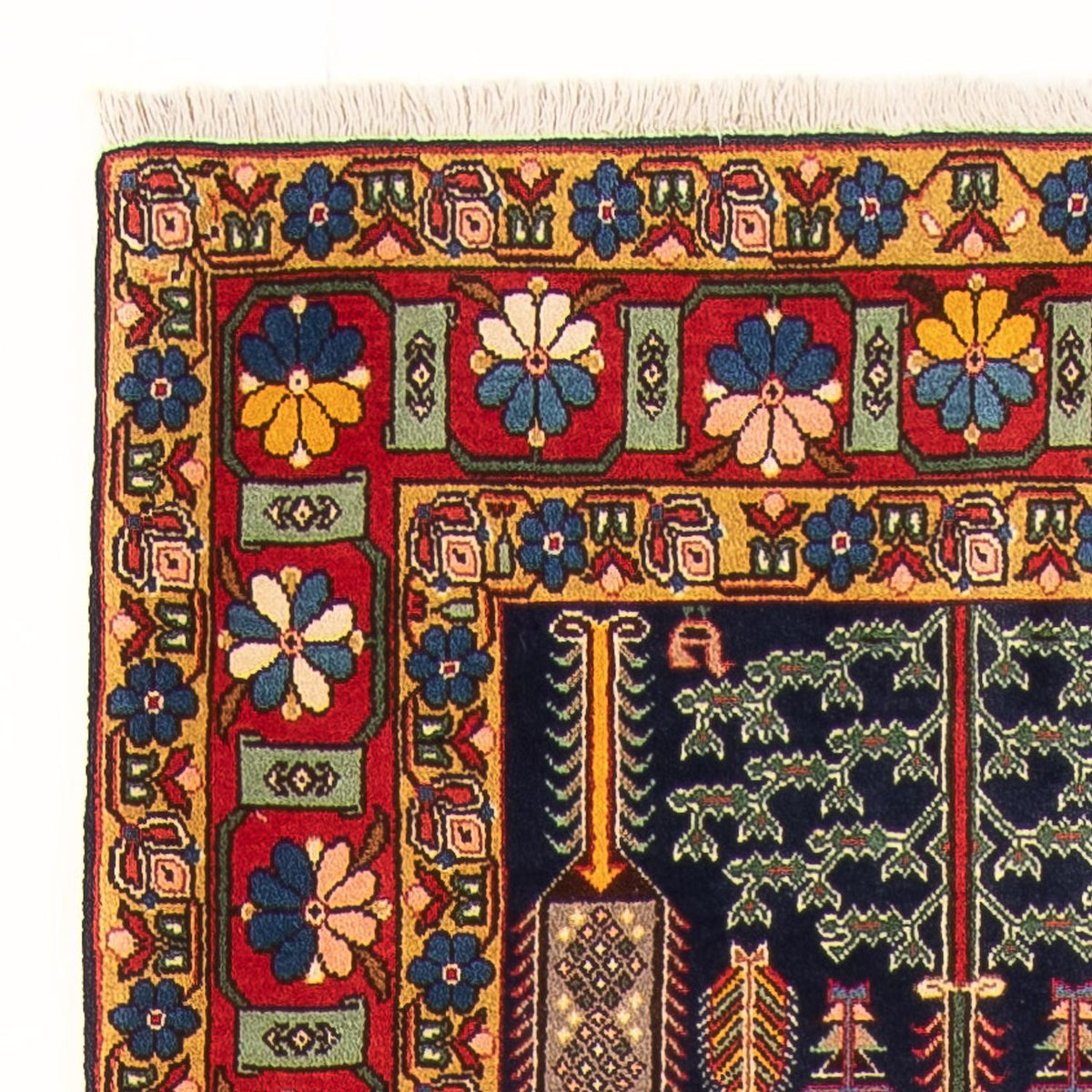 Alfombra de pasillo Alfombra persa - Nómada - 486 x 97 cm - multicolor