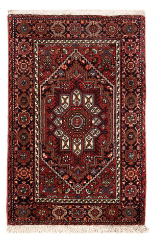 Alfombra persa - Nómada - 77 x 48 cm - rojo