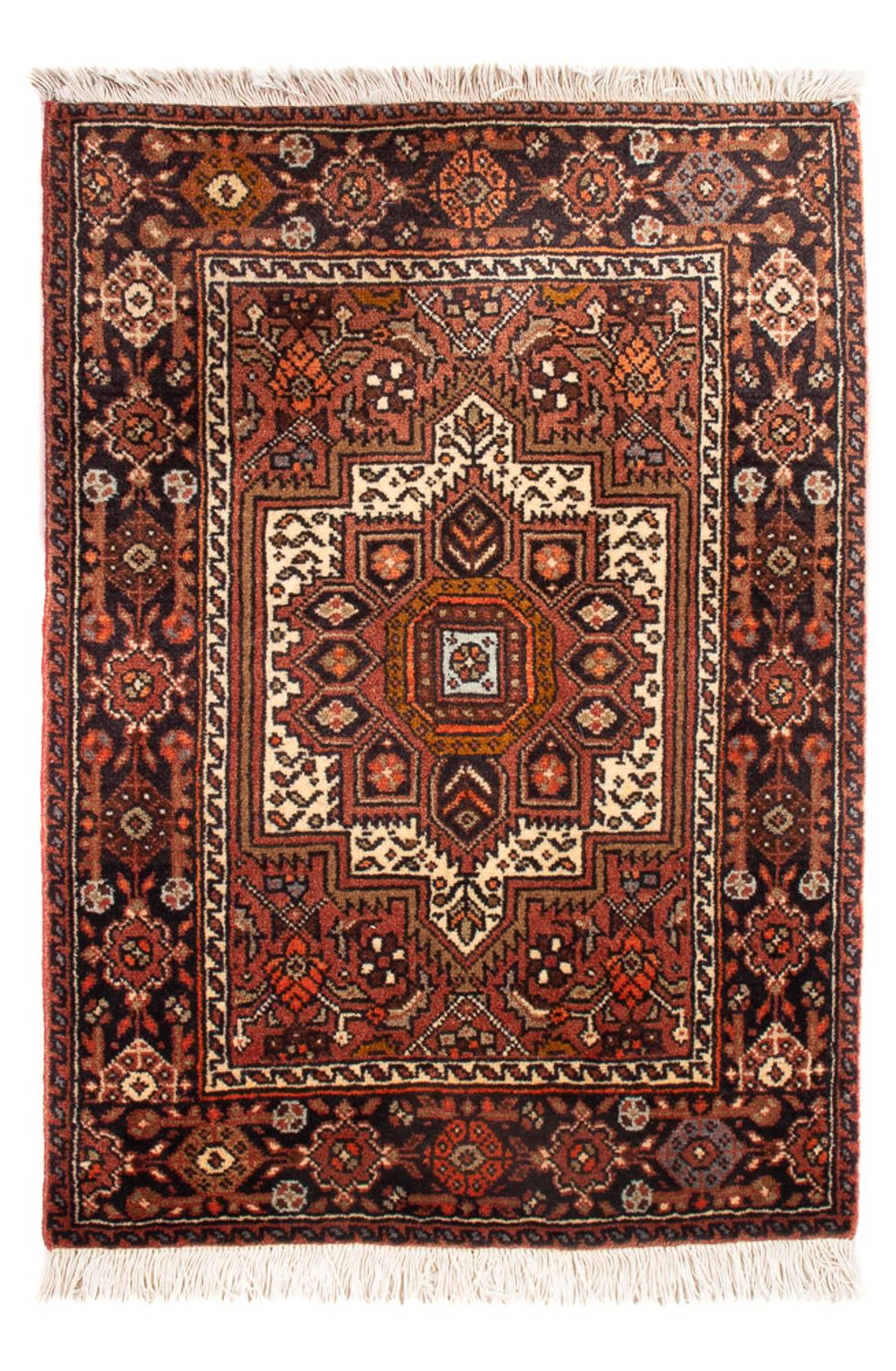 Alfombra persa - Nómada - 72 x 48 cm - rojo