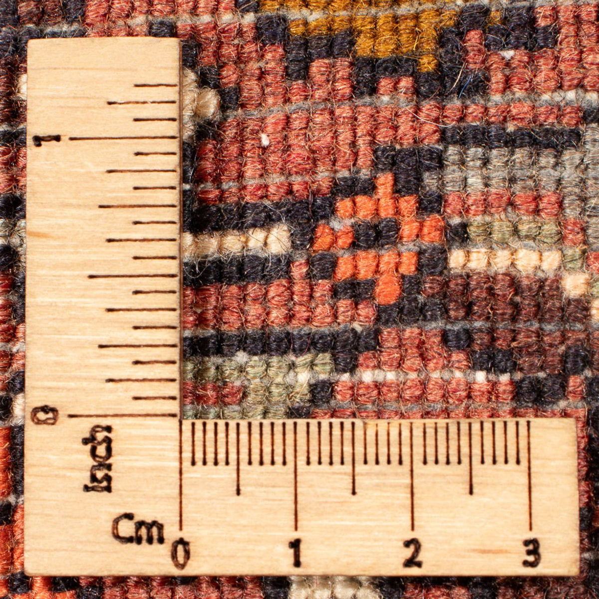 Alfombra persa - Nómada - 72 x 48 cm - rojo