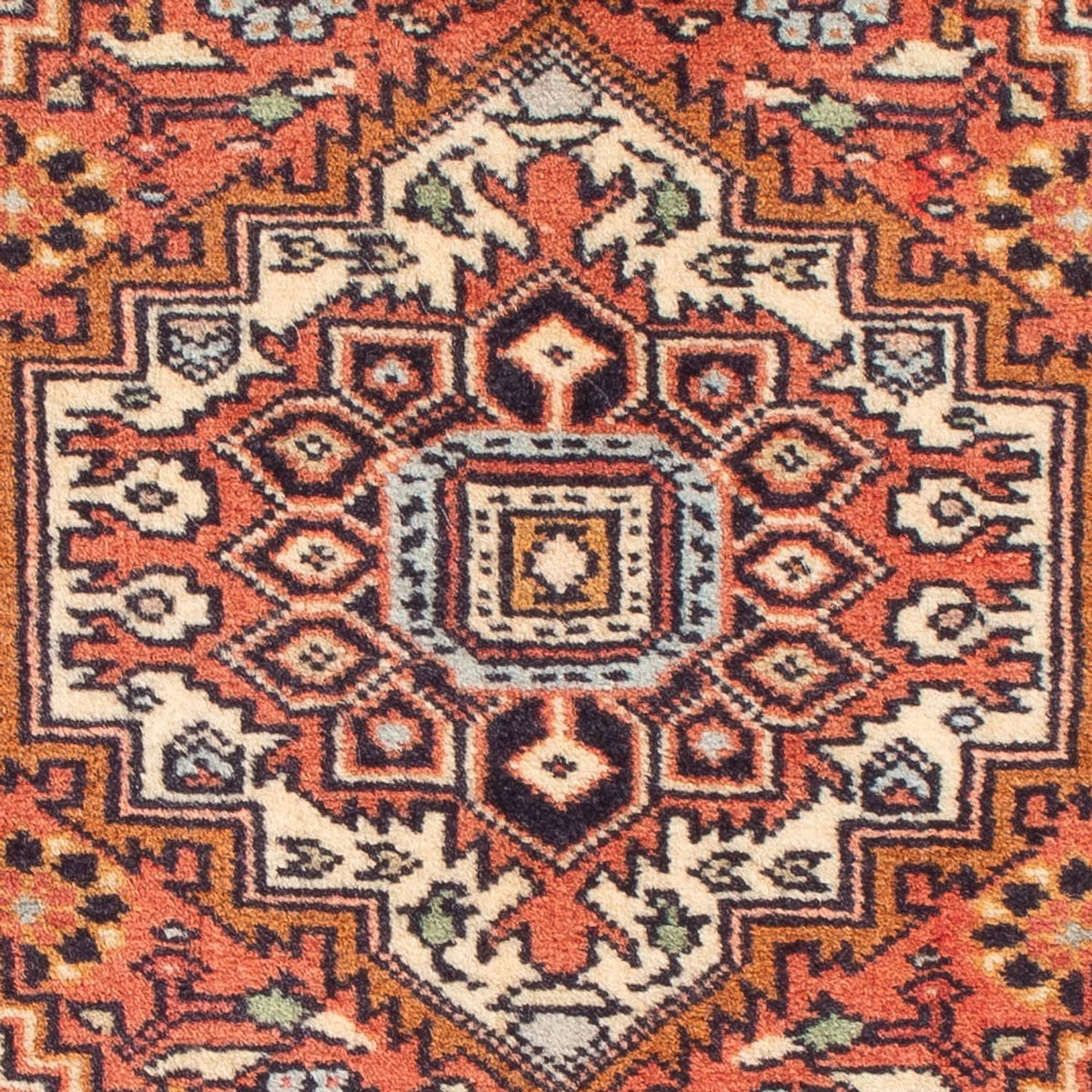 Alfombra persa - Nómada - 68 x 54 cm - rojo
