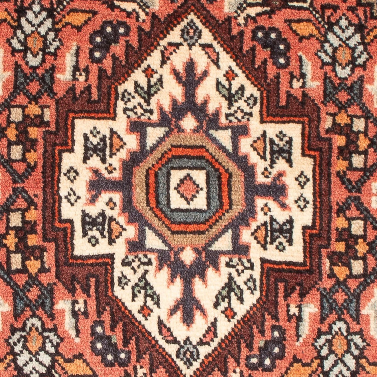 Alfombra persa - Nómada - 80 x 53 cm - rojo