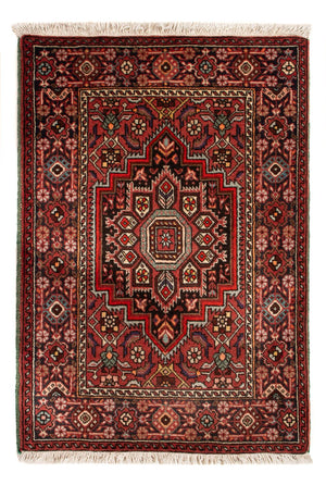 Alfombra persa - Nómada - 78 x 54 cm - rojo