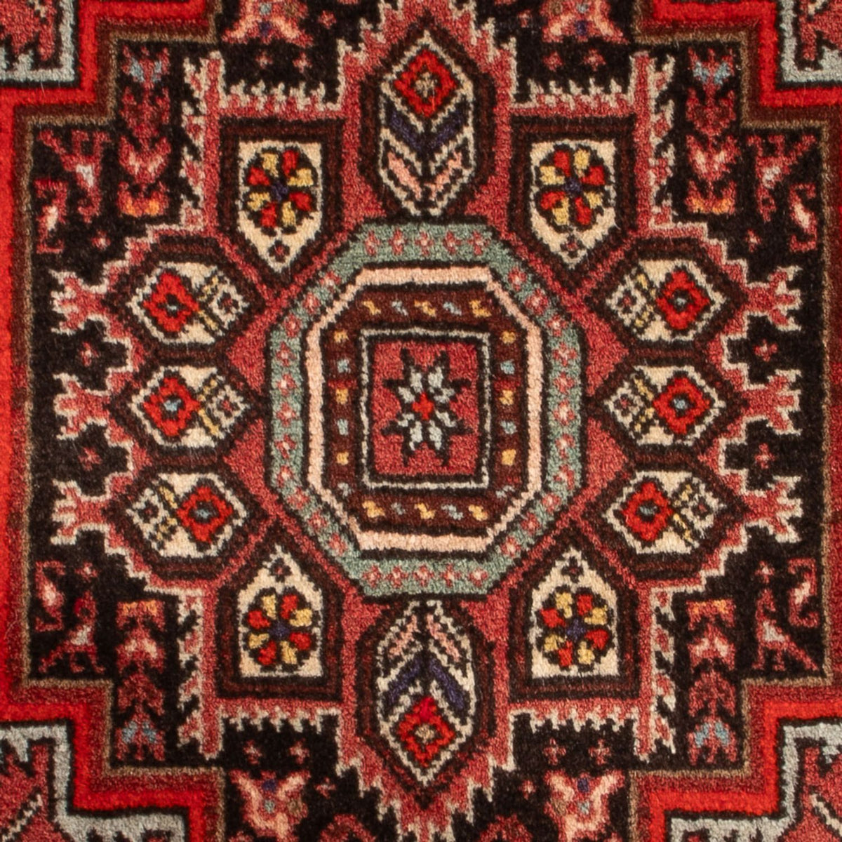 Alfombra persa - Nómada - 78 x 54 cm - rojo