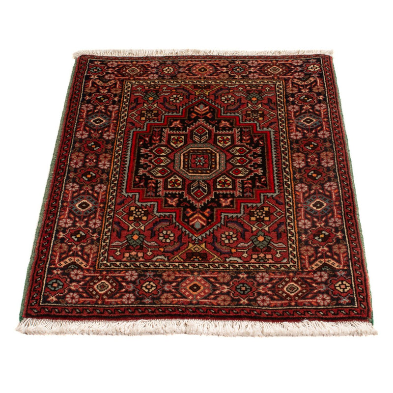 Alfombra persa - Nómada - 78 x 54 cm - rojo