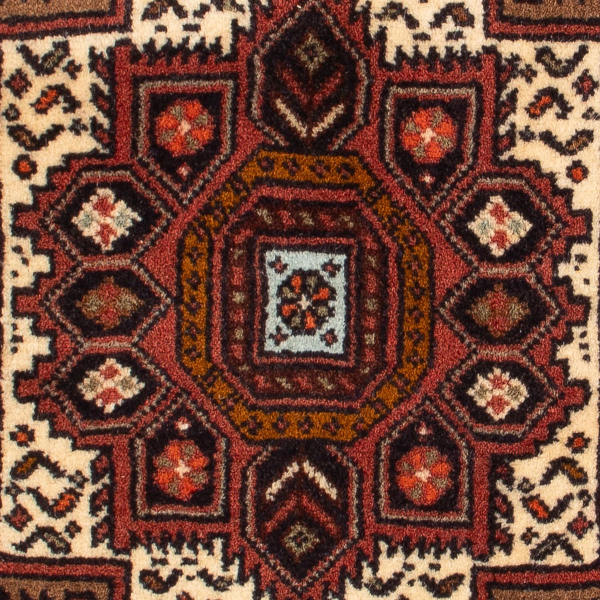 Alfombra persa - Nómada - 86 x 56 cm - rojo