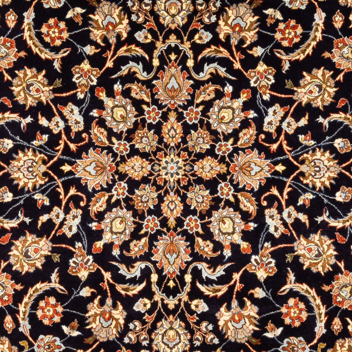 Alfombra persa - Clásica - 304 x 200 cm - azul oscuro