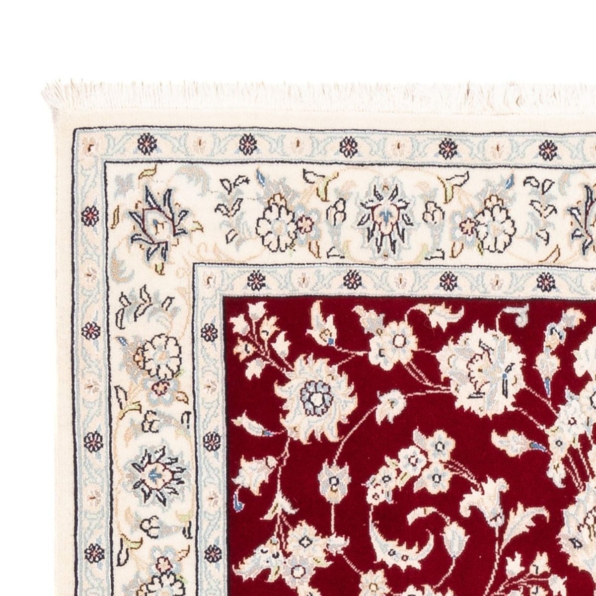 Alfombra Persa - Nain - Prima - 156 x 107 cm - rojo