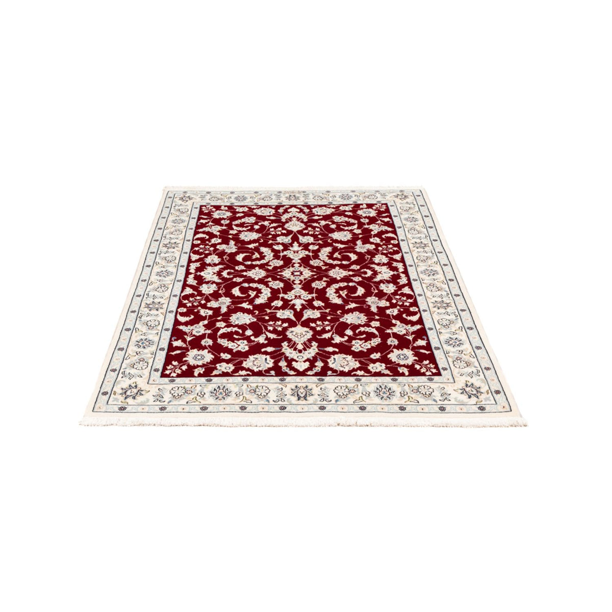 Alfombra Persa - Nain - Prima - 156 x 107 cm - rojo