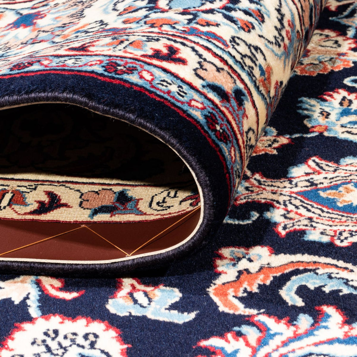 Alfombra persa - Clásica - 250 x 194 cm - azul oscuro