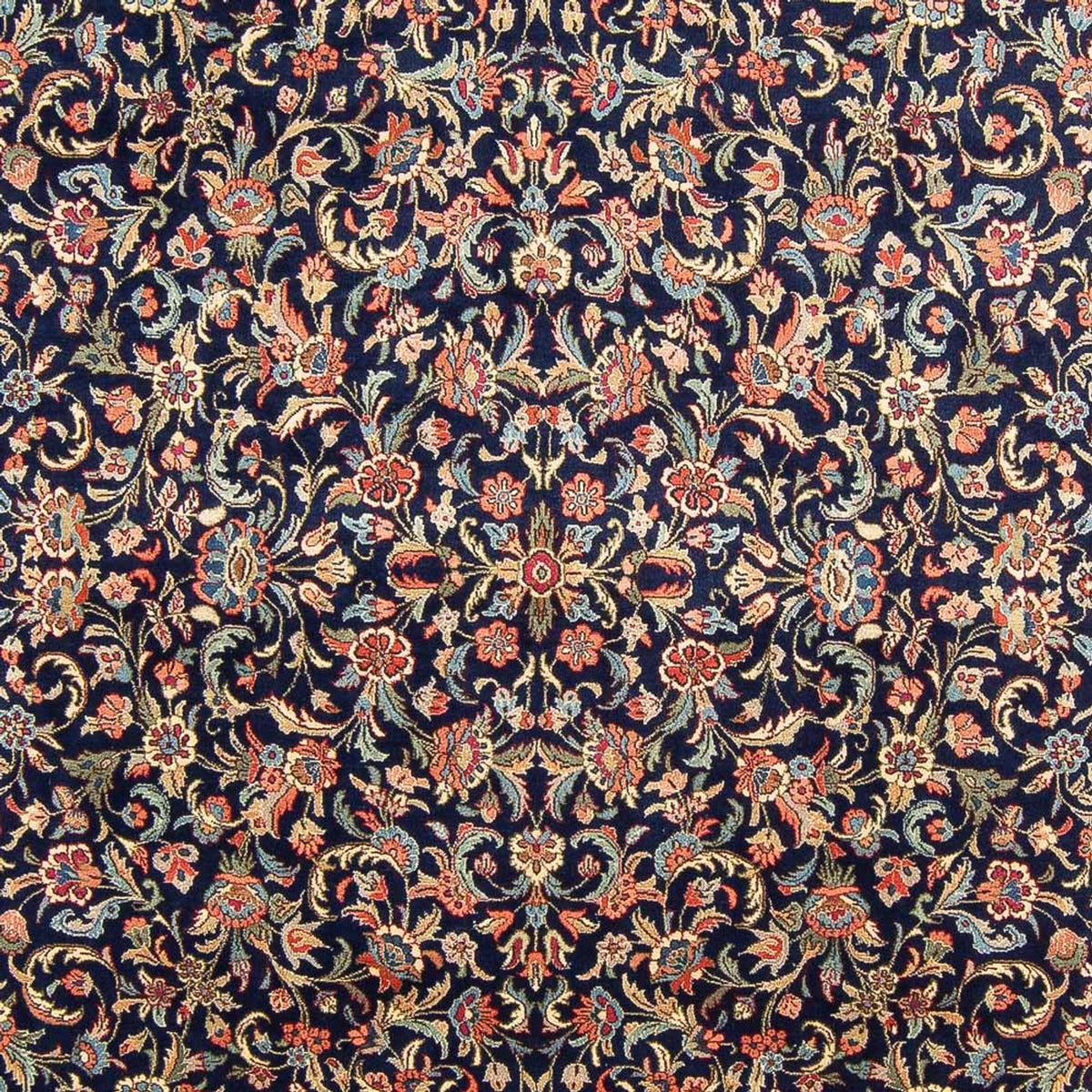 Alfombra persa - Clásica - 305 x 200 cm - azul oscuro
