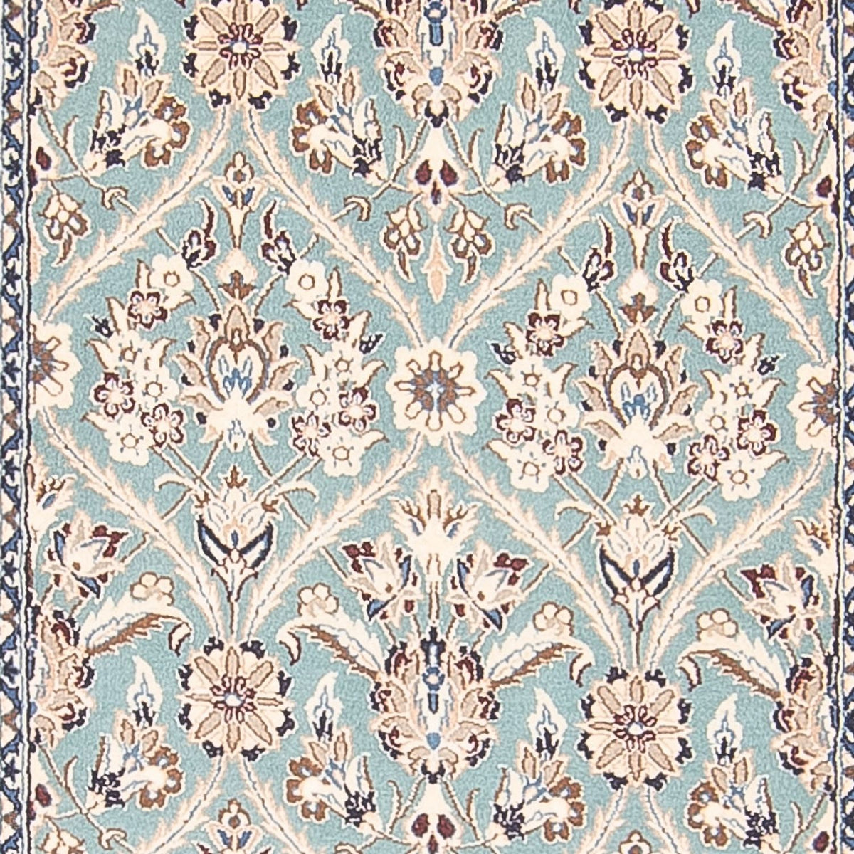 Alfombra de pasillo Alfombra Persa - Nain - Prima - 375 x 75 cm - beige