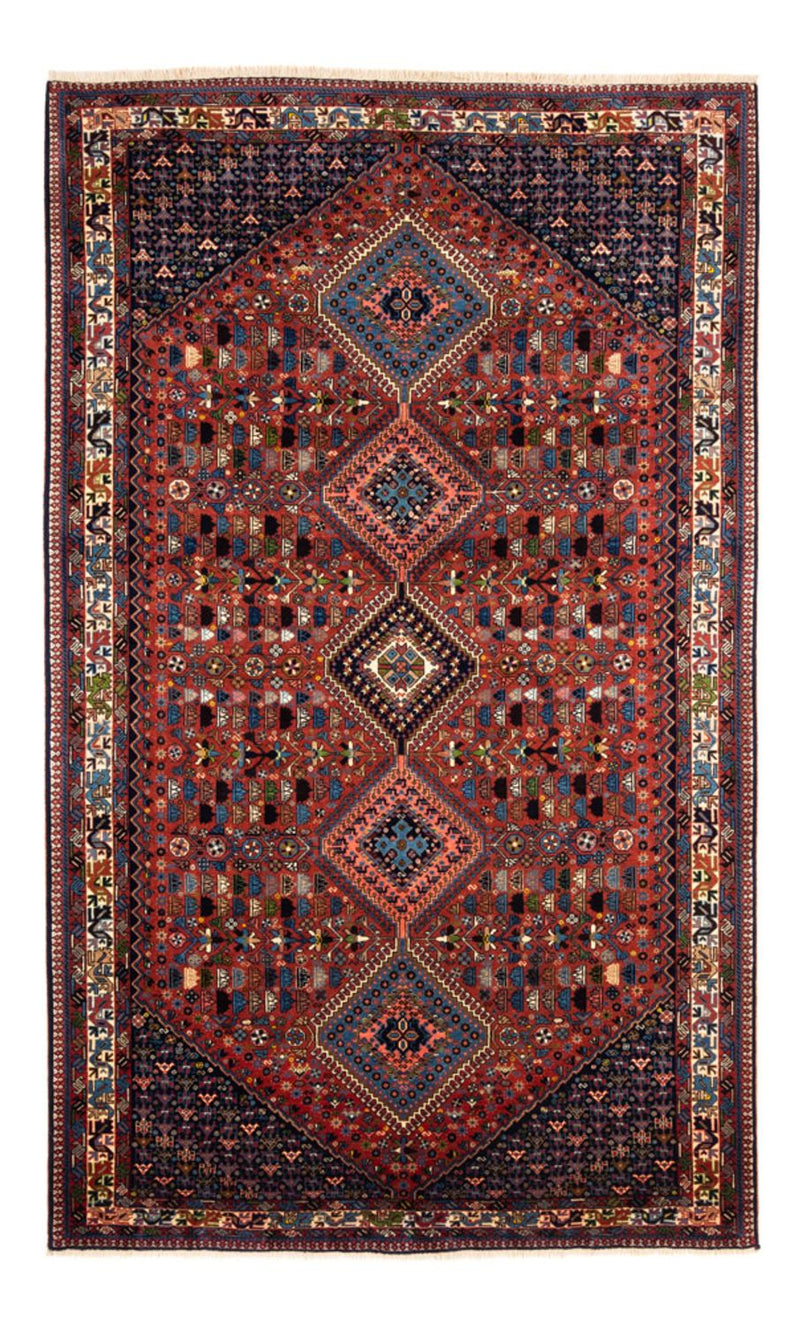Alfombra persa - Nómada - 270 x 160 cm - rojo