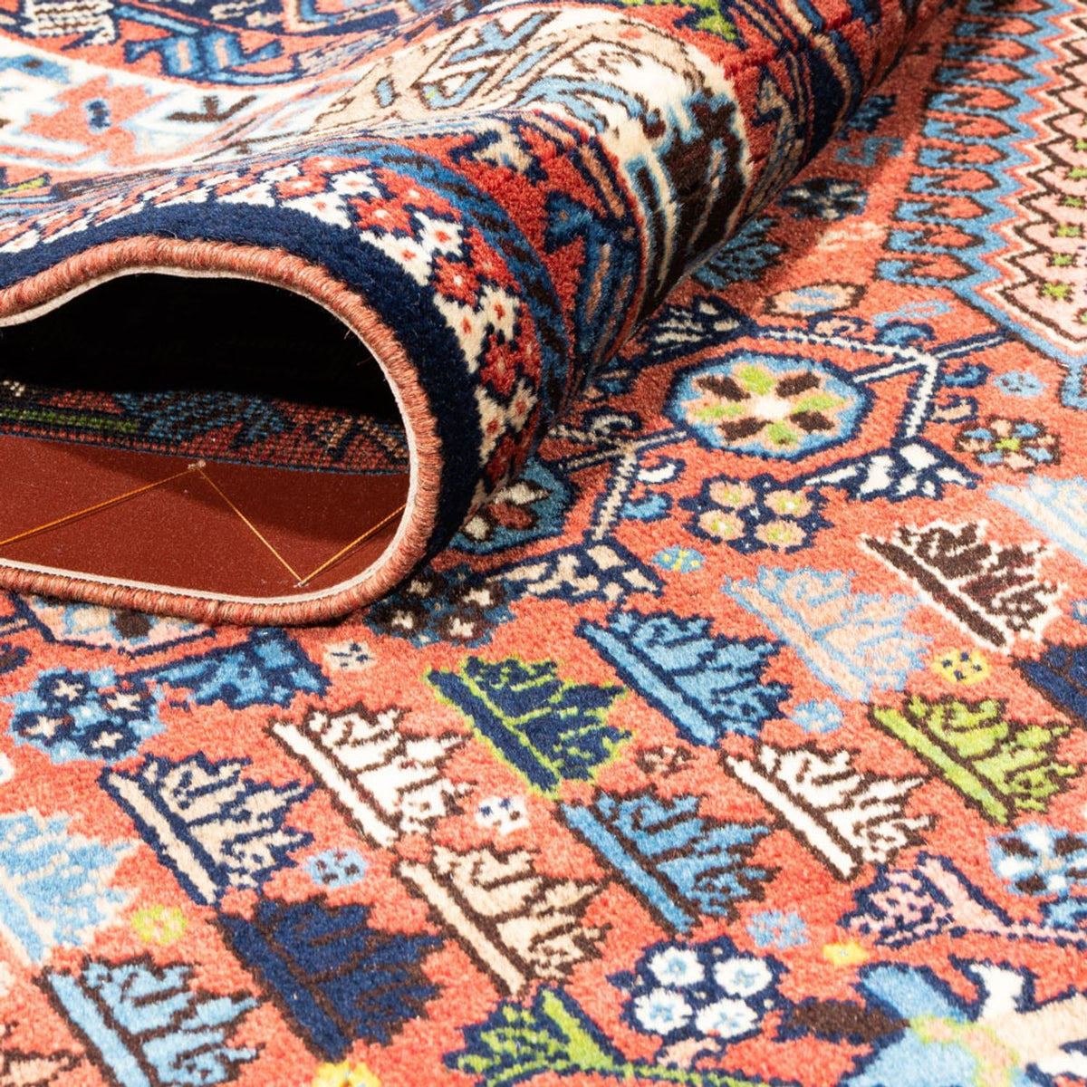 Alfombra persa - Nómada - 270 x 160 cm - rojo