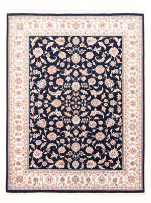 Alfombra Persa - Tabriz - Real - 203 x 147 cm - azul oscuro