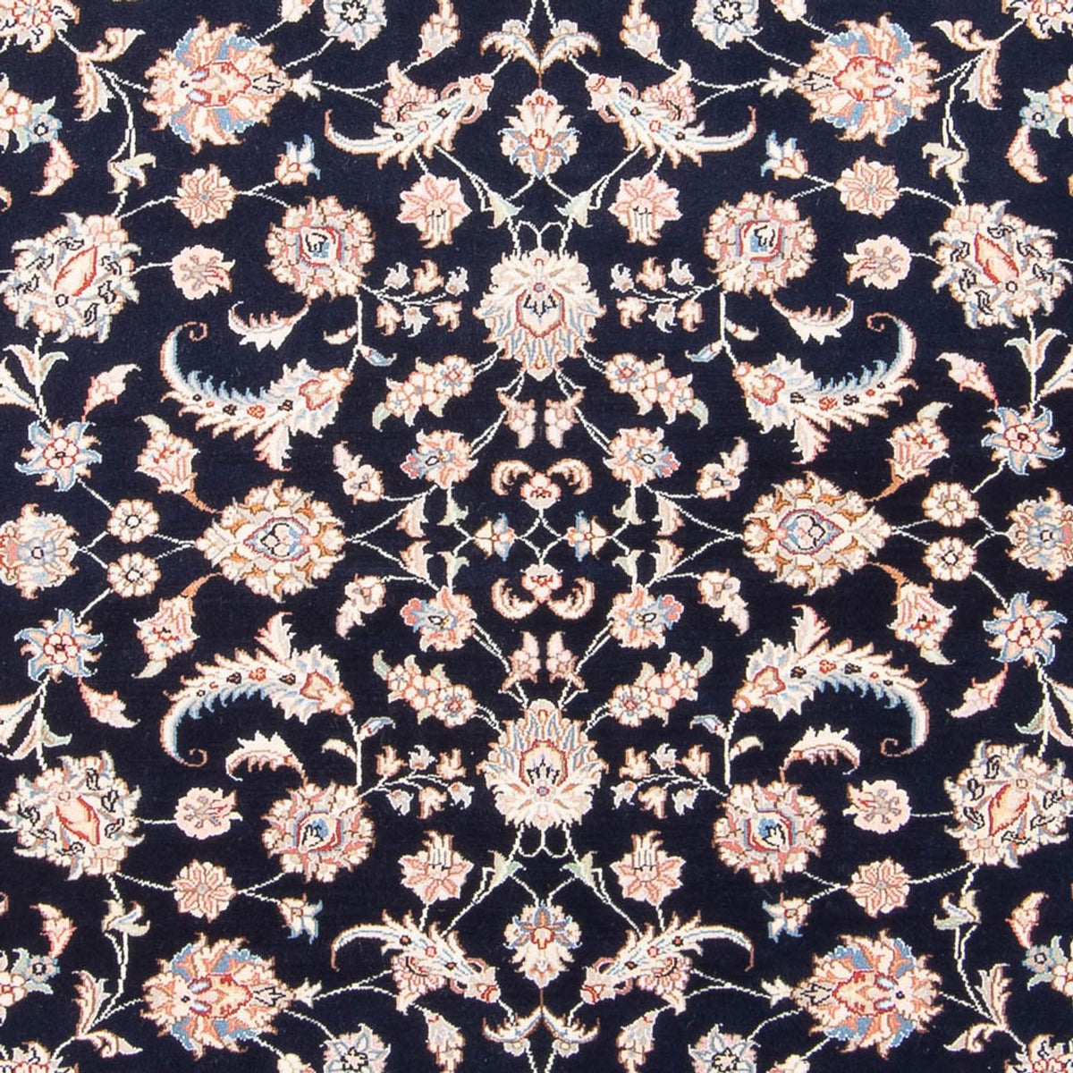 Alfombra Persa - Tabriz - Real - 203 x 147 cm - azul oscuro