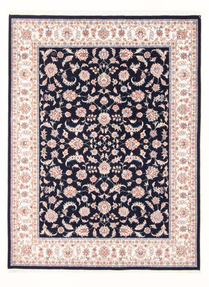 Alfombra Persa - Tabriz - Real - 200 x 150 cm - azul oscuro