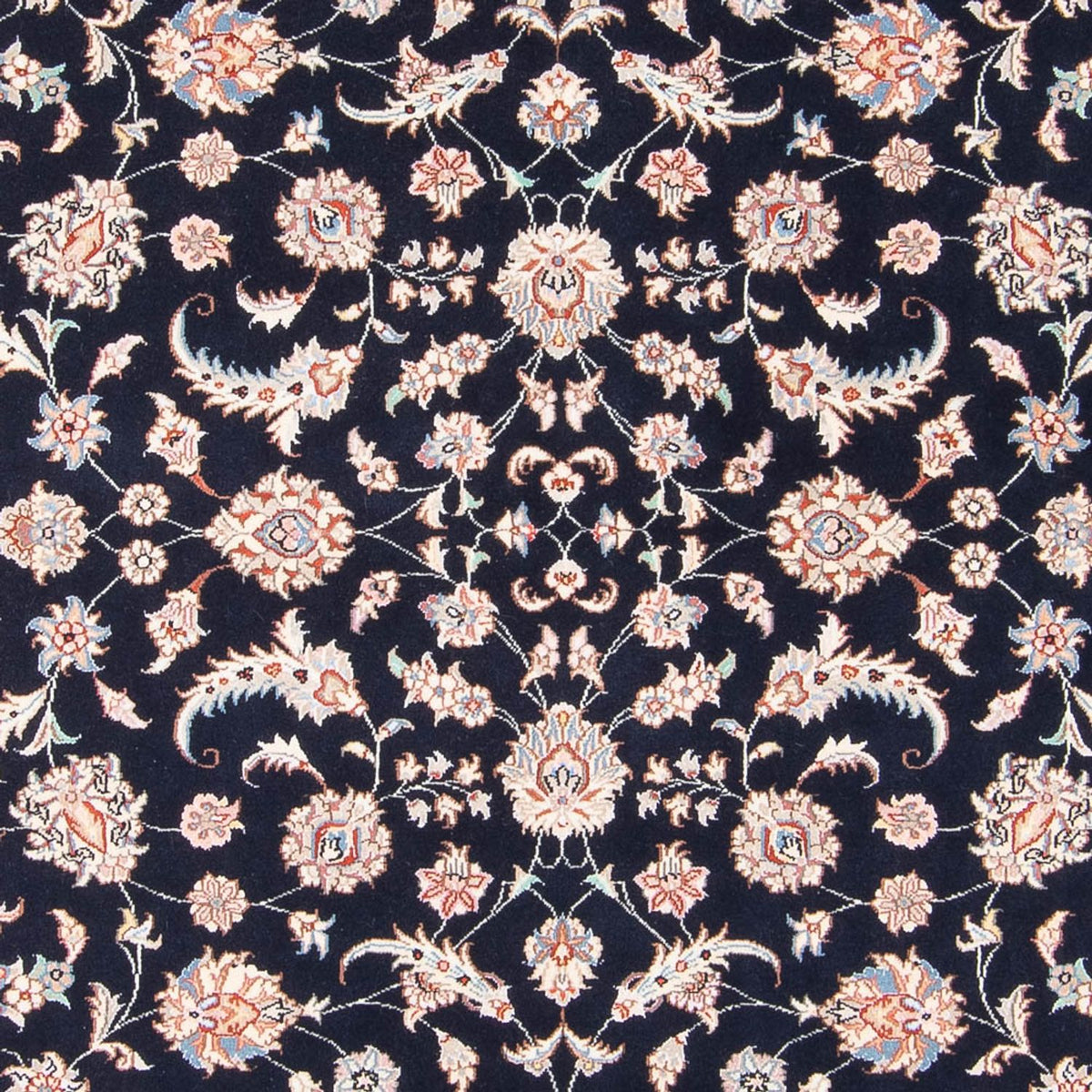 Alfombra Persa - Tabriz - Real - 200 x 150 cm - azul oscuro