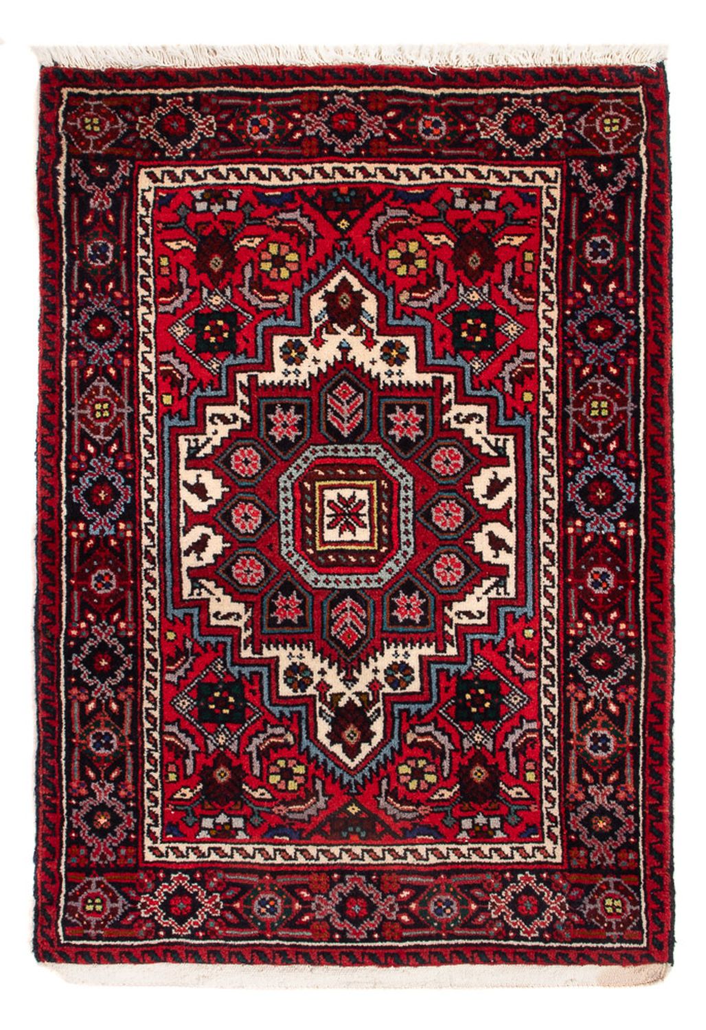 Alfombra persa - Nómada - 96 x 59 cm - rojo