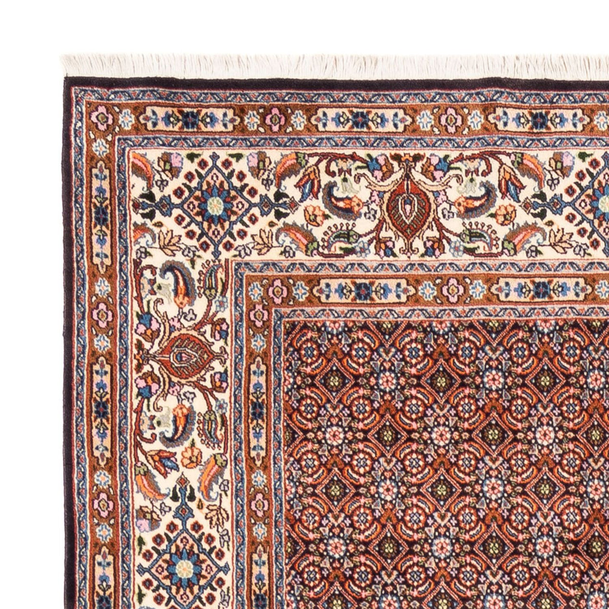 Alfombra persa - Clásica - 240 x 194 cm - rojo oscuro