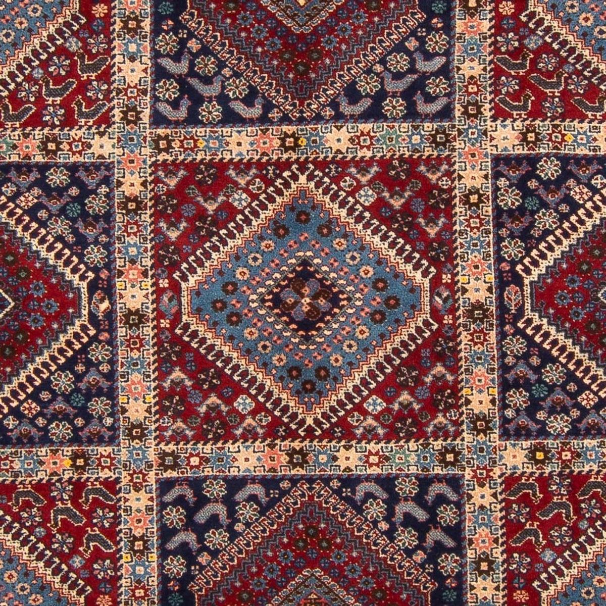 Alfombra persa - Nómada - 292 x 207 cm - multicolor