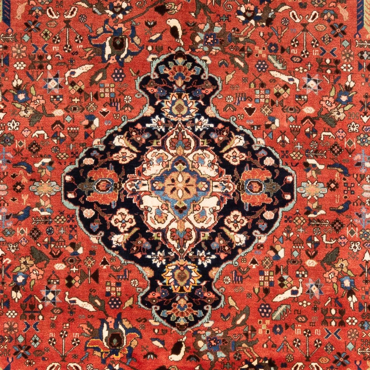 Alfombra persa - Nómada - 302 x 204 cm - rojo