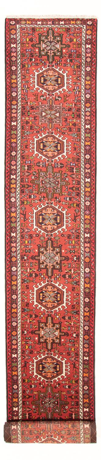 Alfombra de pasillo Alfombra persa - Nómada - 481 x 77 cm - rojo