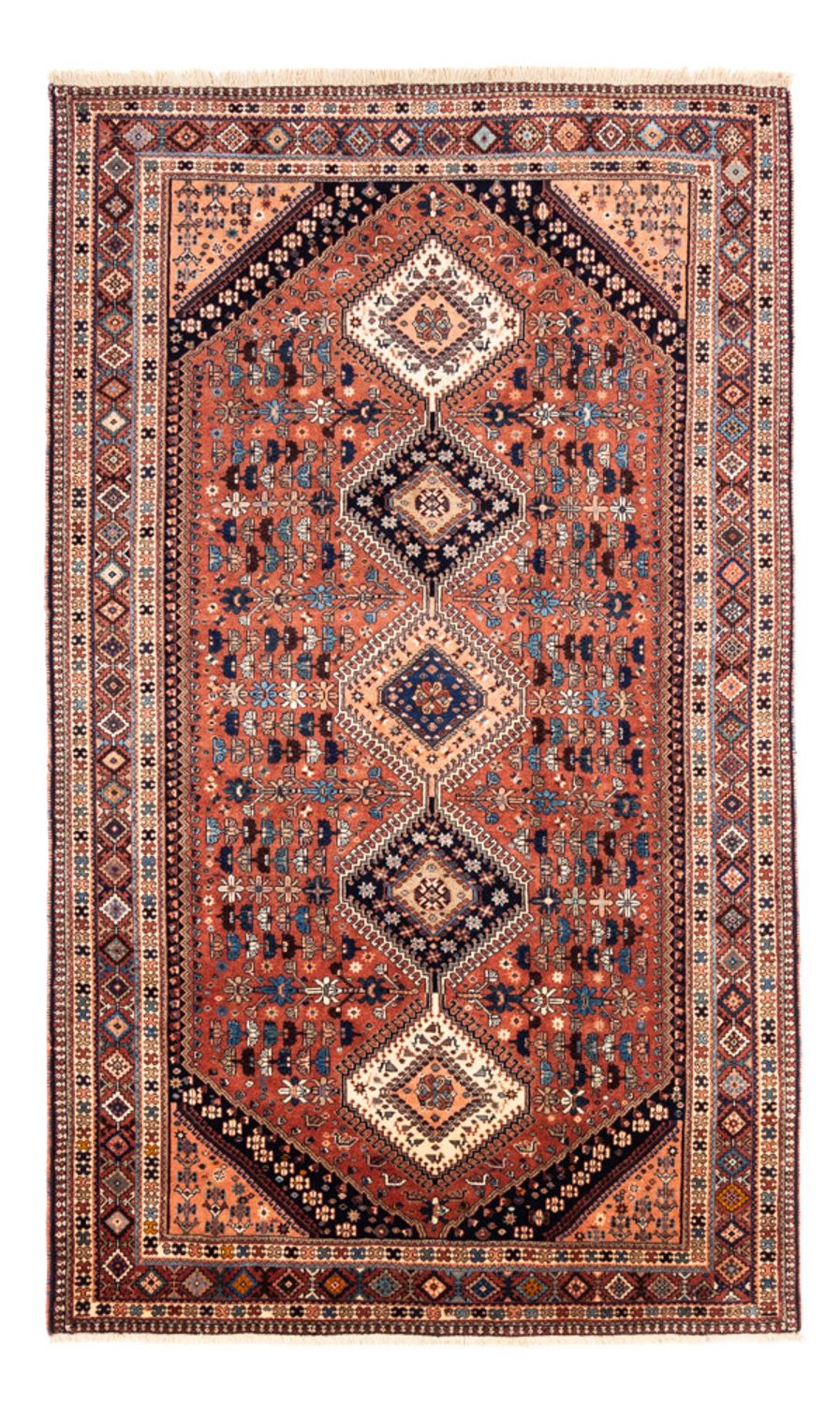 Alfombra persa - Nómada - 240 x 153 cm - rojo