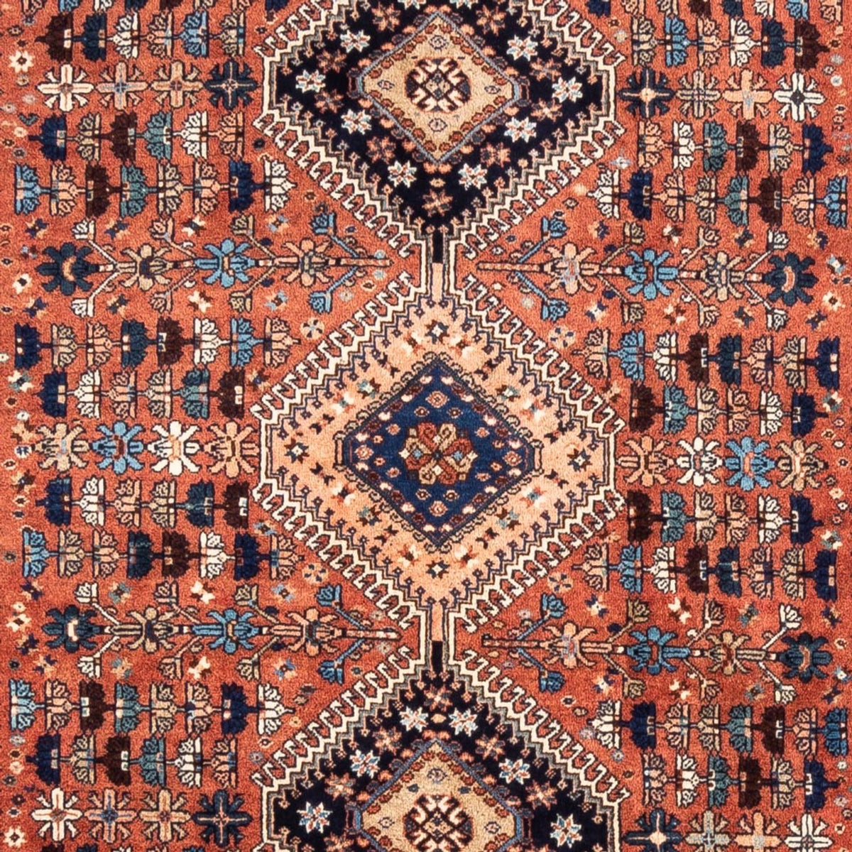 Alfombra persa - Nómada - 240 x 153 cm - rojo