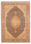 Alfombra Persa - Tabriz - Real - 300 x 202 cm - azul oscuro