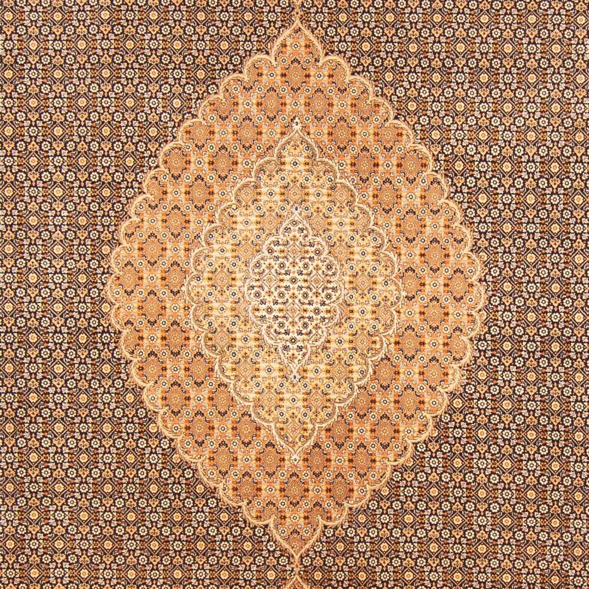 Alfombra Persa - Tabriz - Real - 300 x 202 cm - azul oscuro