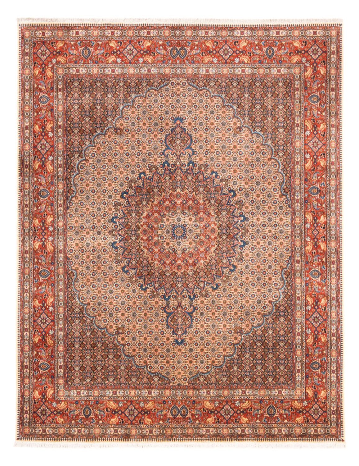 Alfombra persa - Clásica - 244 x 194 cm - beige oscuro
