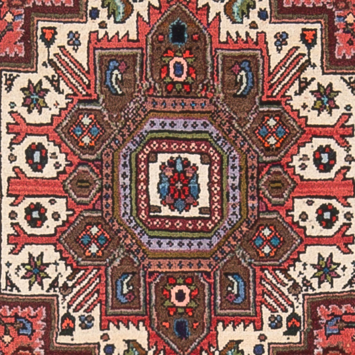 Alfombra persa - Nómada - 120 x 68 cm - óxido