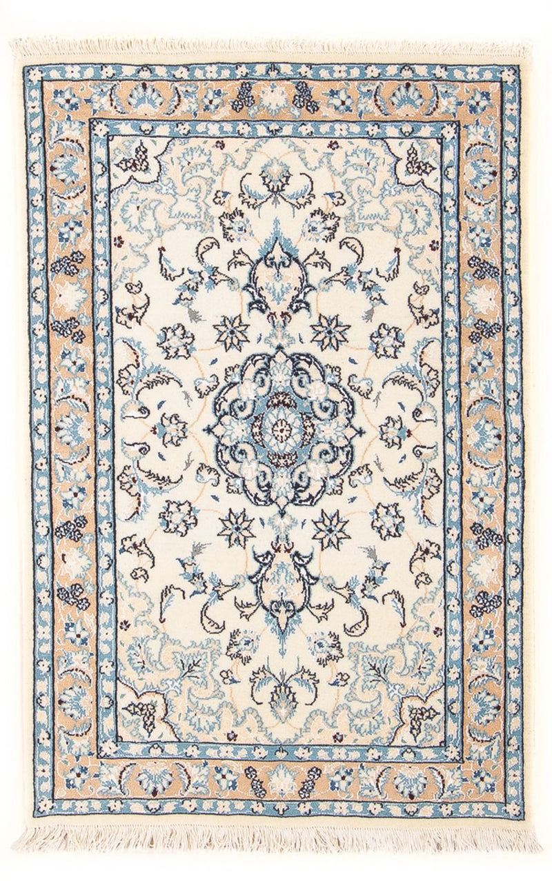 Alfombra Persa - Nain - Prima - 110 x 66 cm - crema