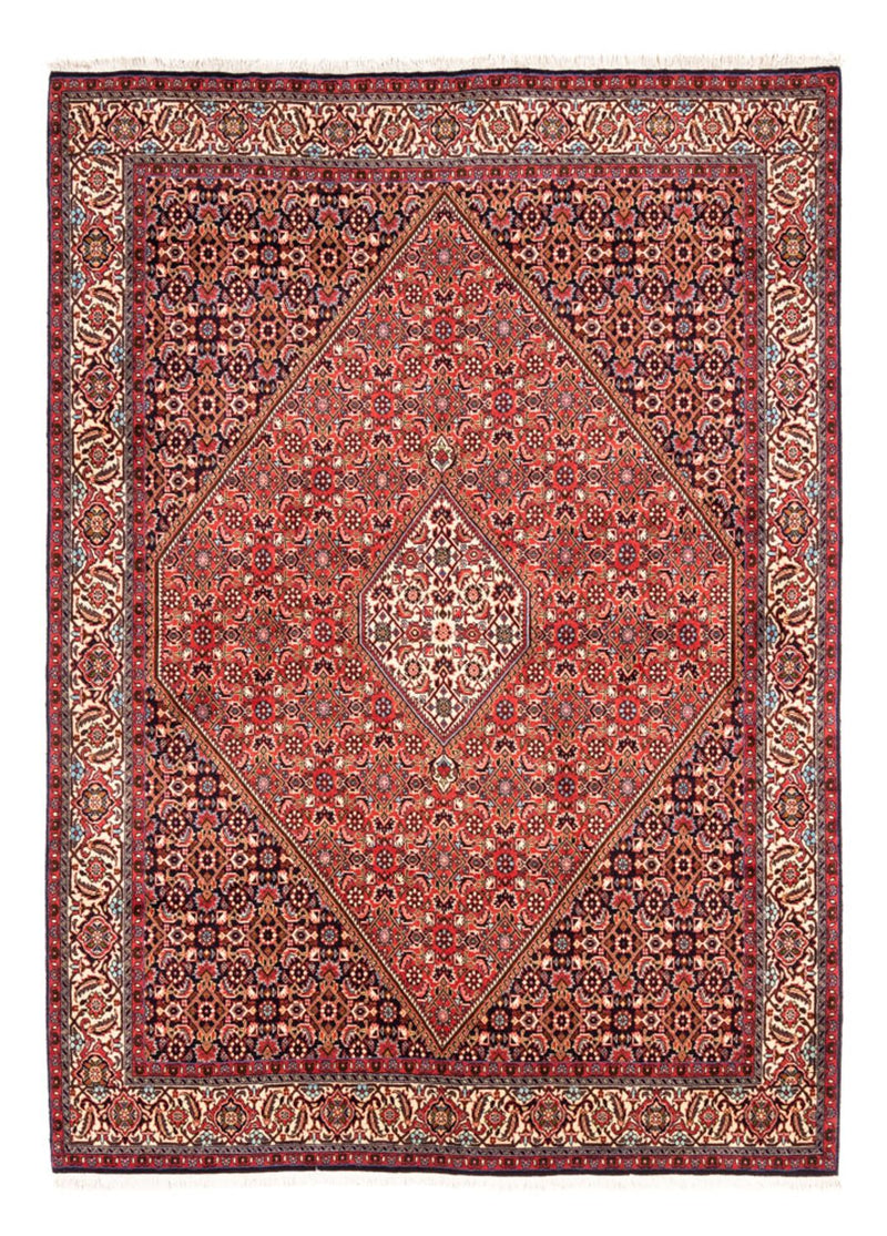 Alfombra persa - Bidjar - 232 x 171 cm - rojo