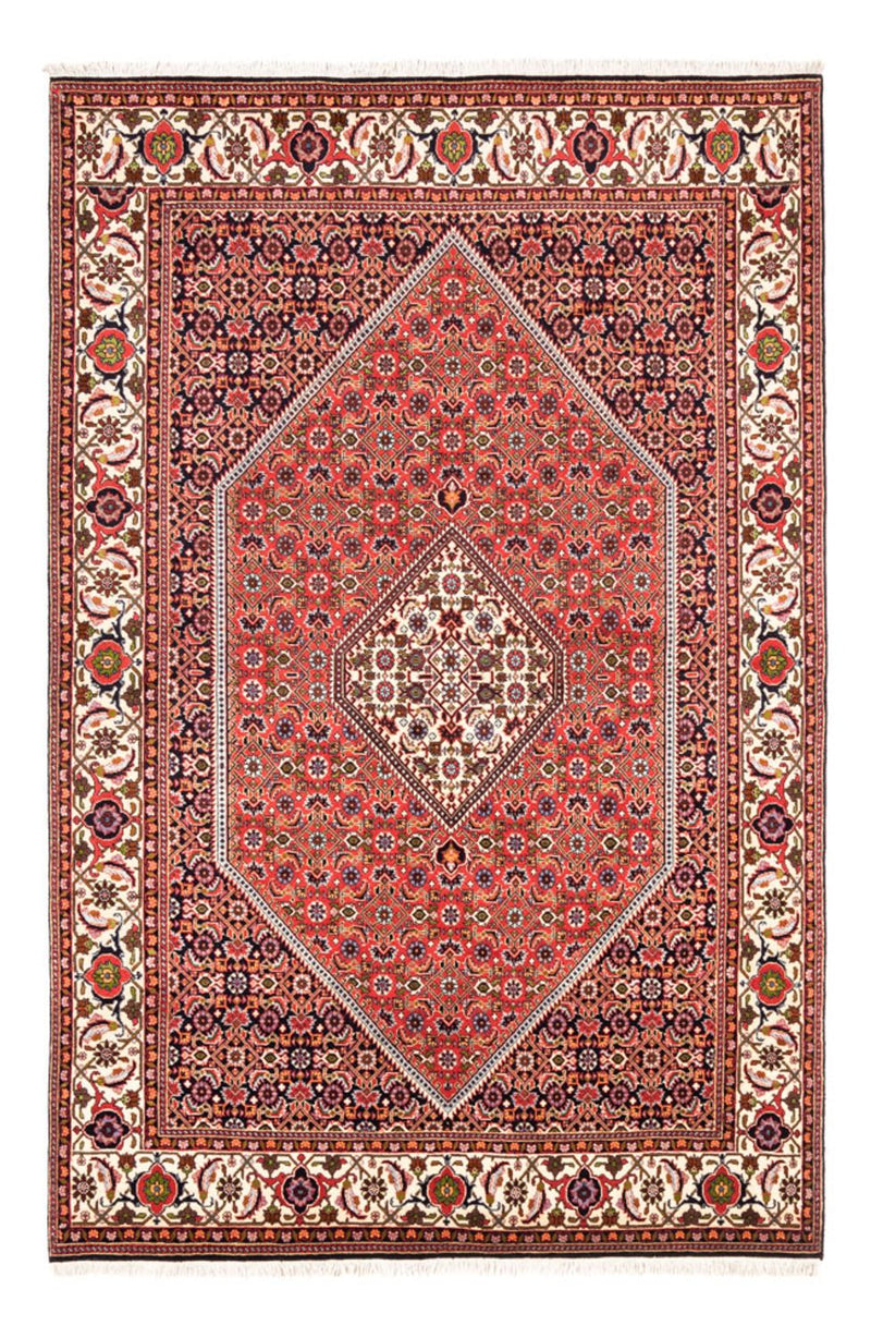 Alfombra persa - Bidjar - 247 x 168 cm - rojo