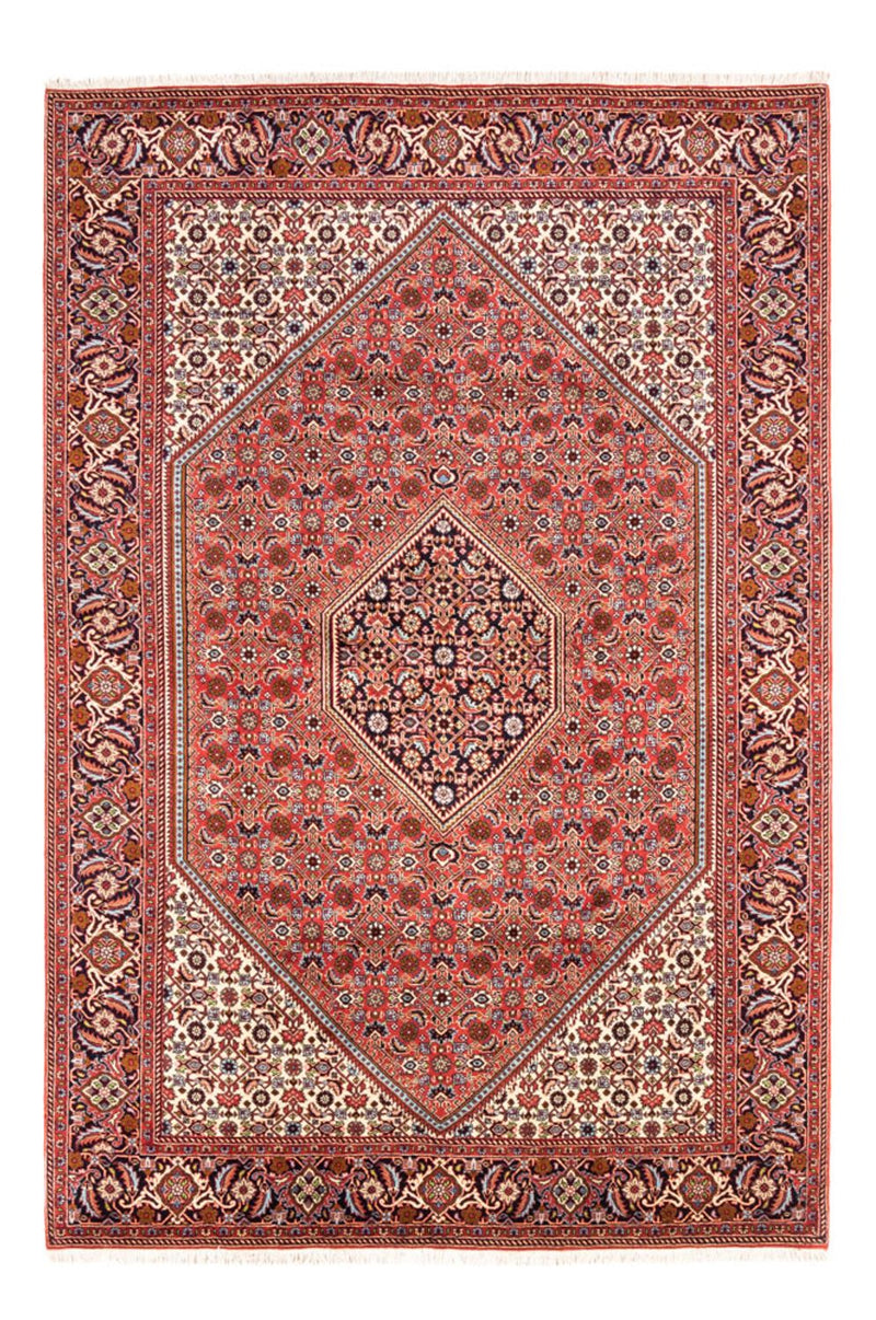 Alfombra persa - Bidjar - 248 x 171 cm - rojo